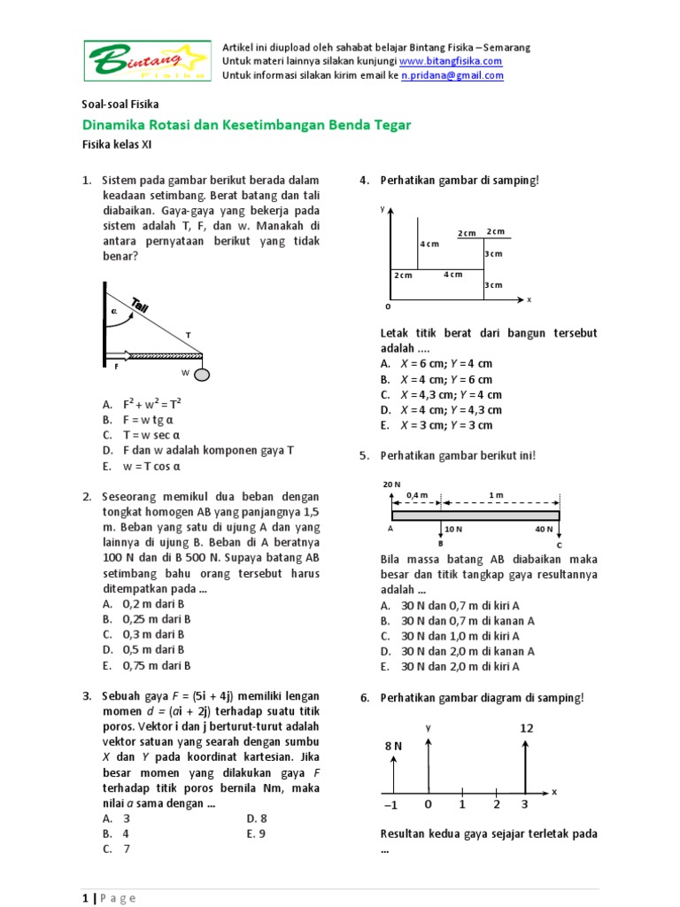 Detail Contoh Soal Dinamika Nomer 24