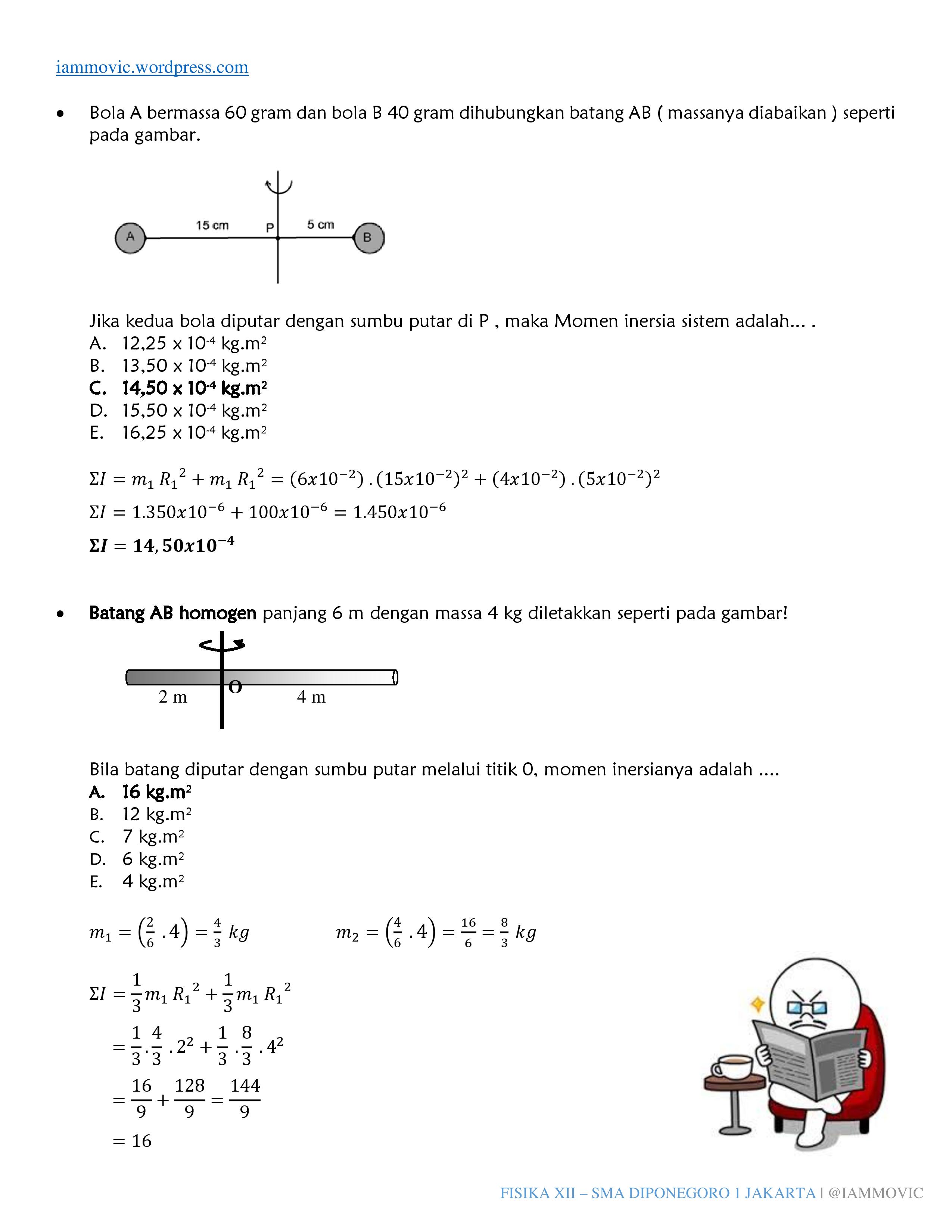 Detail Contoh Soal Dinamika Nomer 26