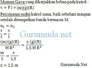 Detail Contoh Soal Dinamika Rotasi Dan Penyelesaiannya Nomer 36