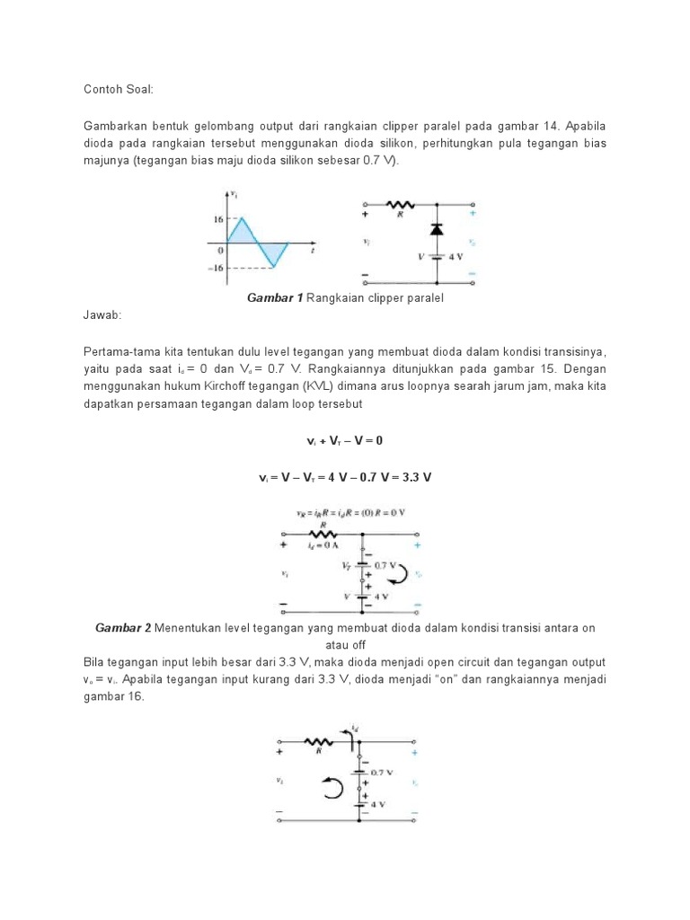 Detail Contoh Soal Dioda Nomer 25