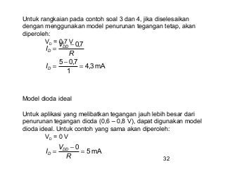 Detail Contoh Soal Dioda Nomer 9