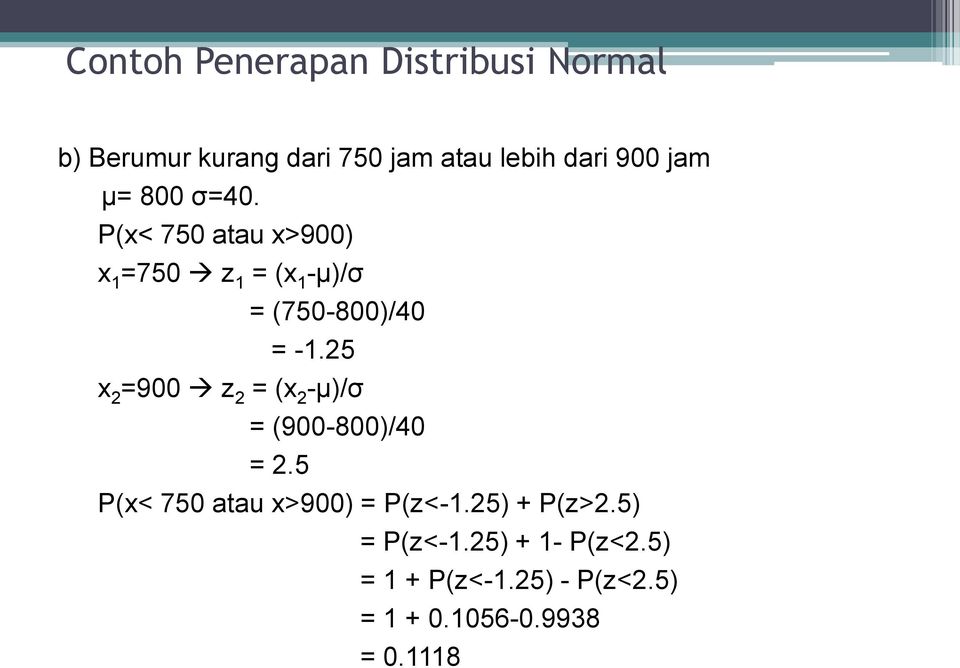 Download Contoh Soal Distribusi Normal Nomer 14