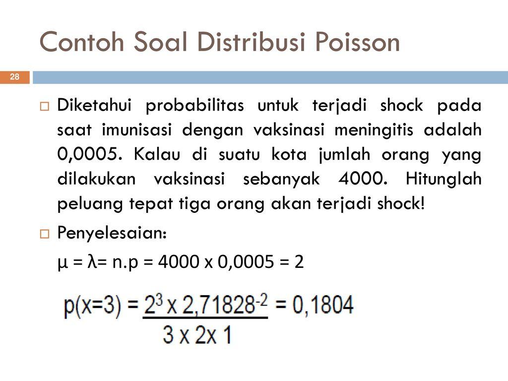 Detail Contoh Soal Distribusi Peluang Nomer 41