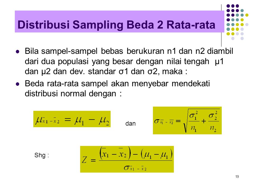 Detail Contoh Soal Distribusi Sampling Rata Rata Nomer 13