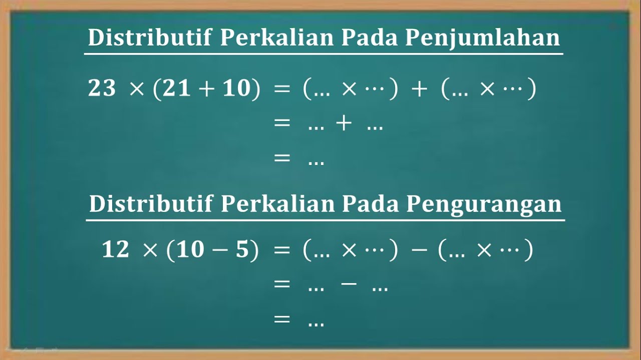 Detail Contoh Soal Distributif Nomer 10