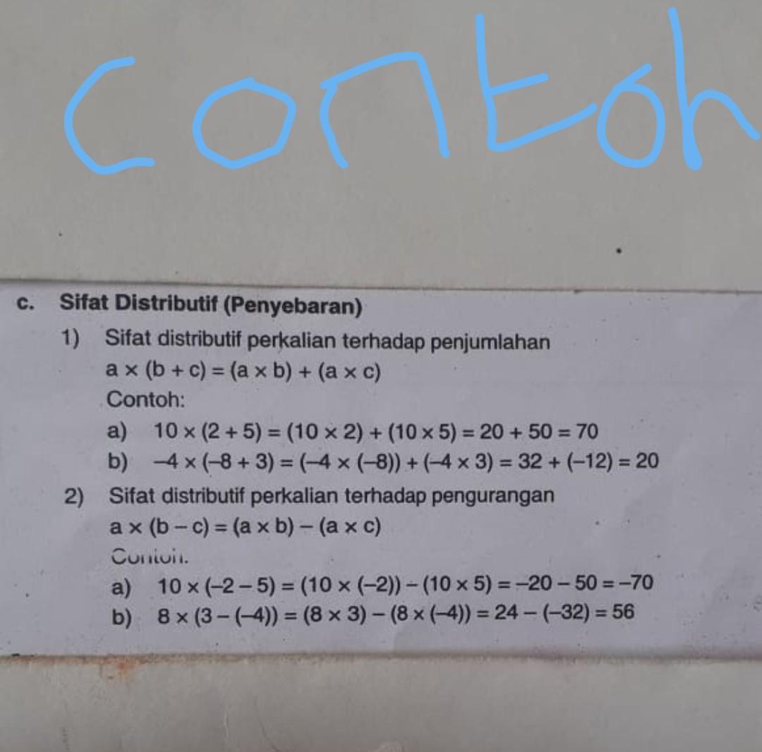 Detail Contoh Soal Distributif Nomer 21