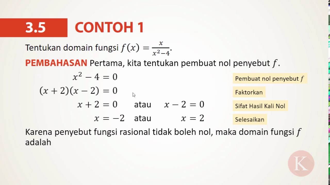 Detail Contoh Soal Domain Nomer 3