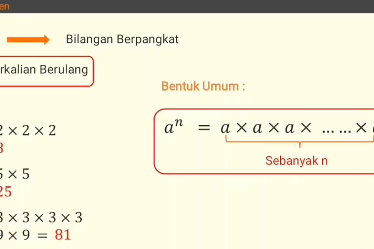 Detail Contoh Soal Eksponen Kelas 10 Nomer 42