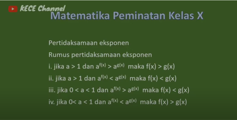 Detail Contoh Soal Eksponen Kelas 10 Nomer 55