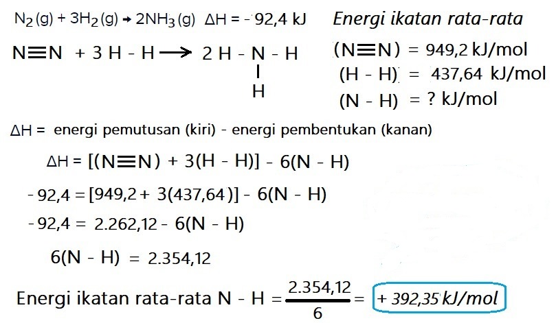 Detail Contoh Soal Energi Ikatan Nomer 2