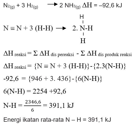 Detail Contoh Soal Energi Ikatan Nomer 5