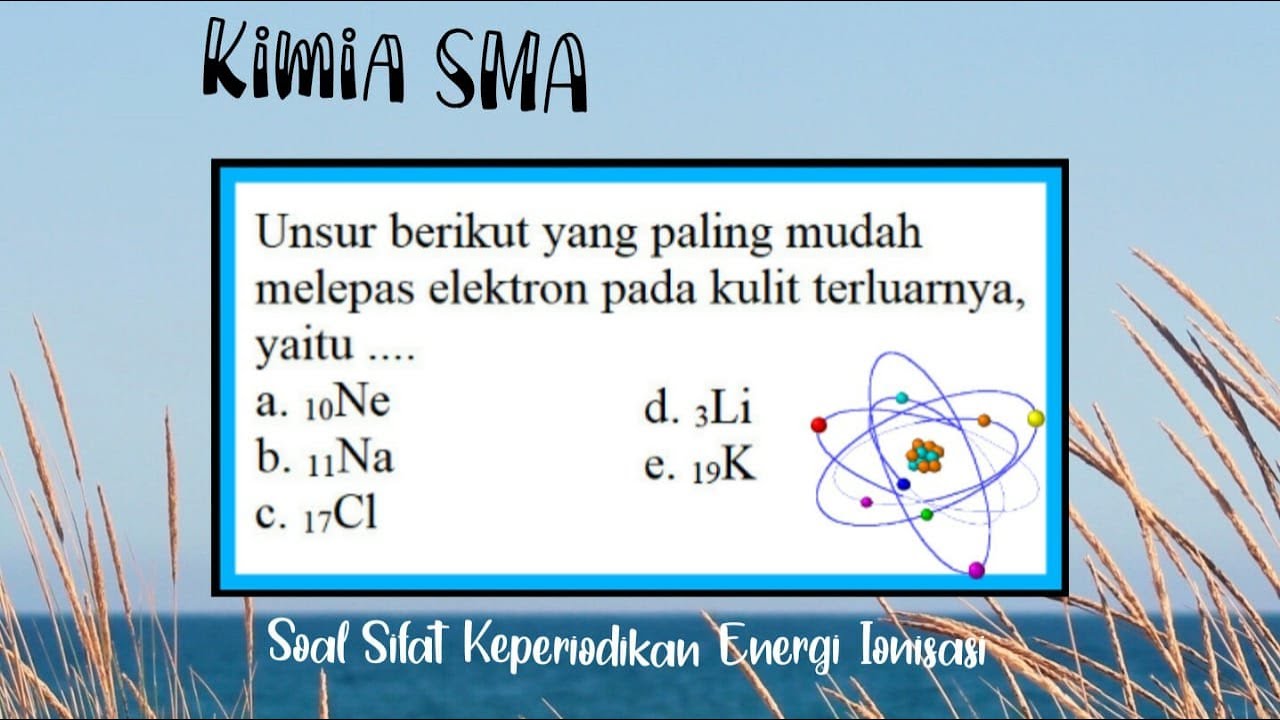 Detail Contoh Soal Energi Ionisasi Nomer 7