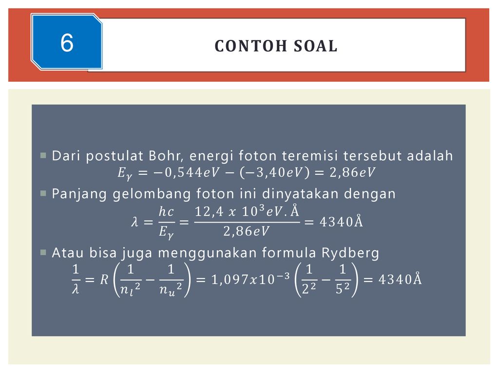 Detail Contoh Soal Energi Ionisasi Nomer 9