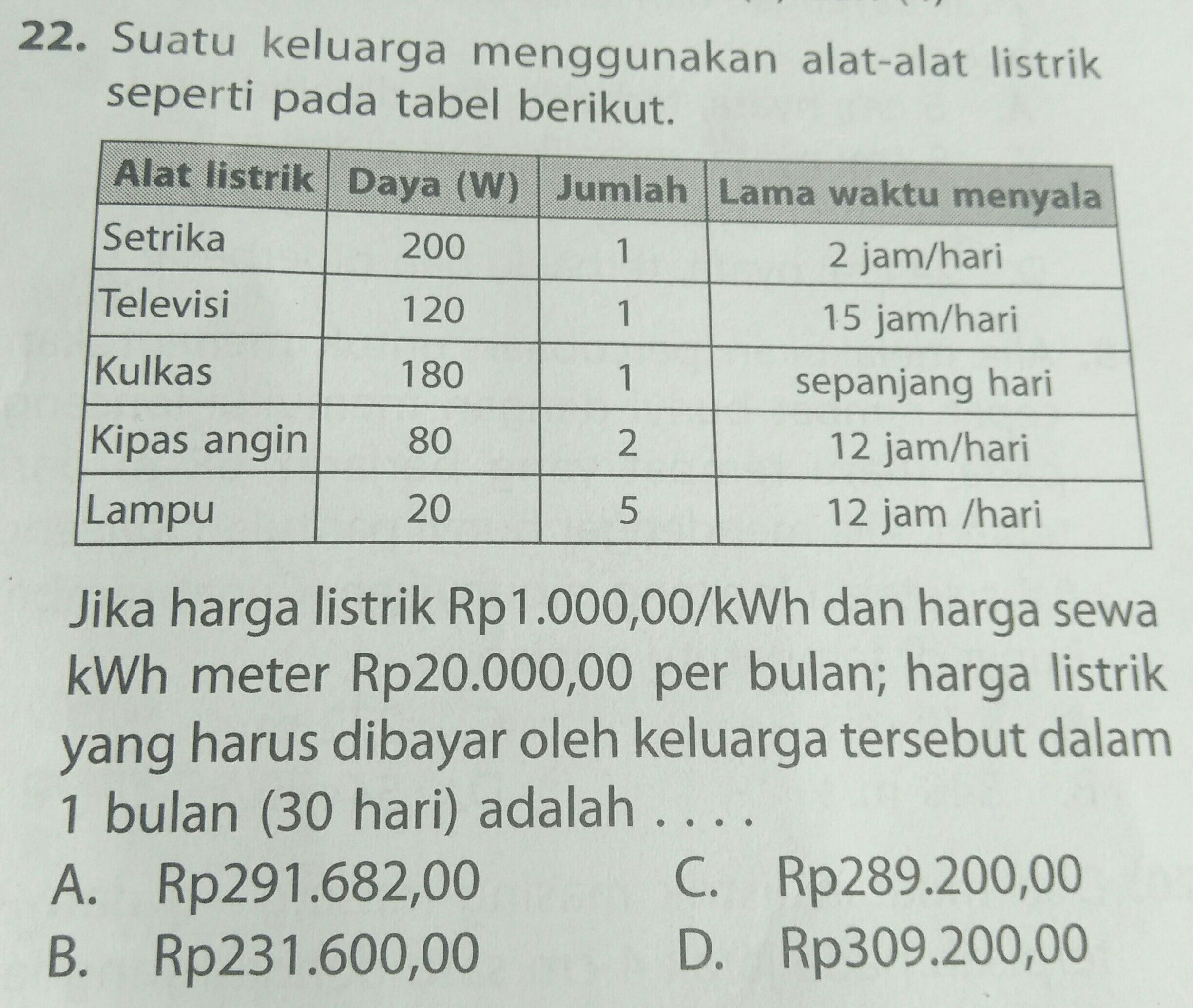 Detail Contoh Soal Energi Listrik Nomer 53