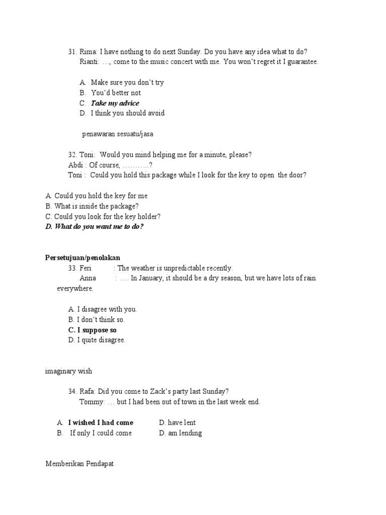 Detail Contoh Soal Error Recognition Nomer 17