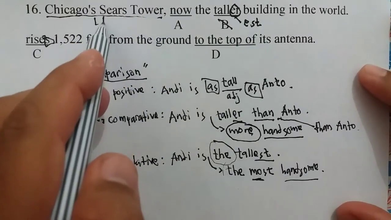 Detail Contoh Soal Error Recognition Nomer 34