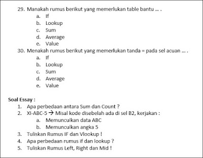 Detail Contoh Soal Esai Nomer 24