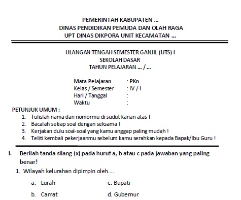 Detail Contoh Soal Esai Nomer 4