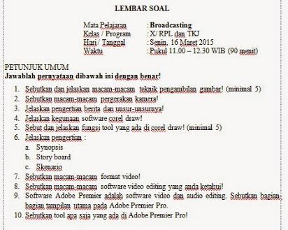 Detail Contoh Soal Essay Nomer 16