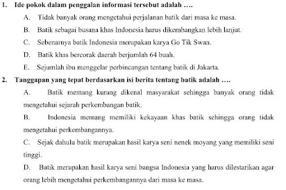 Detail Contoh Soal Essay Nomer 21