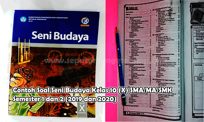 Detail Contoh Soal Essay Seni Budaya Kelas 8 Semester 2 Nomer 56