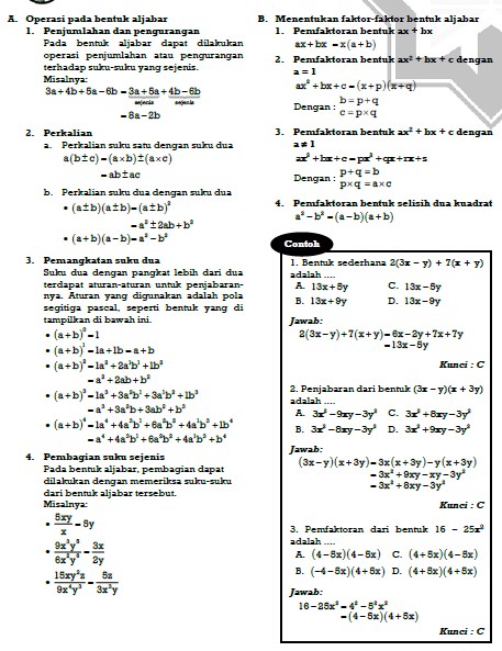 Detail Contoh Soal Faktorisasi Nomer 12