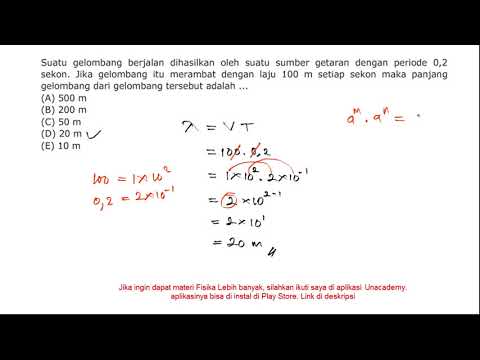 Contoh Soal Frekuensi Gelombang - KibrisPDR