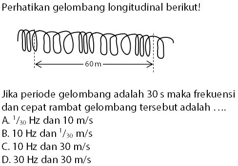 Detail Contoh Soal Frekuensi Gelombang Nomer 18