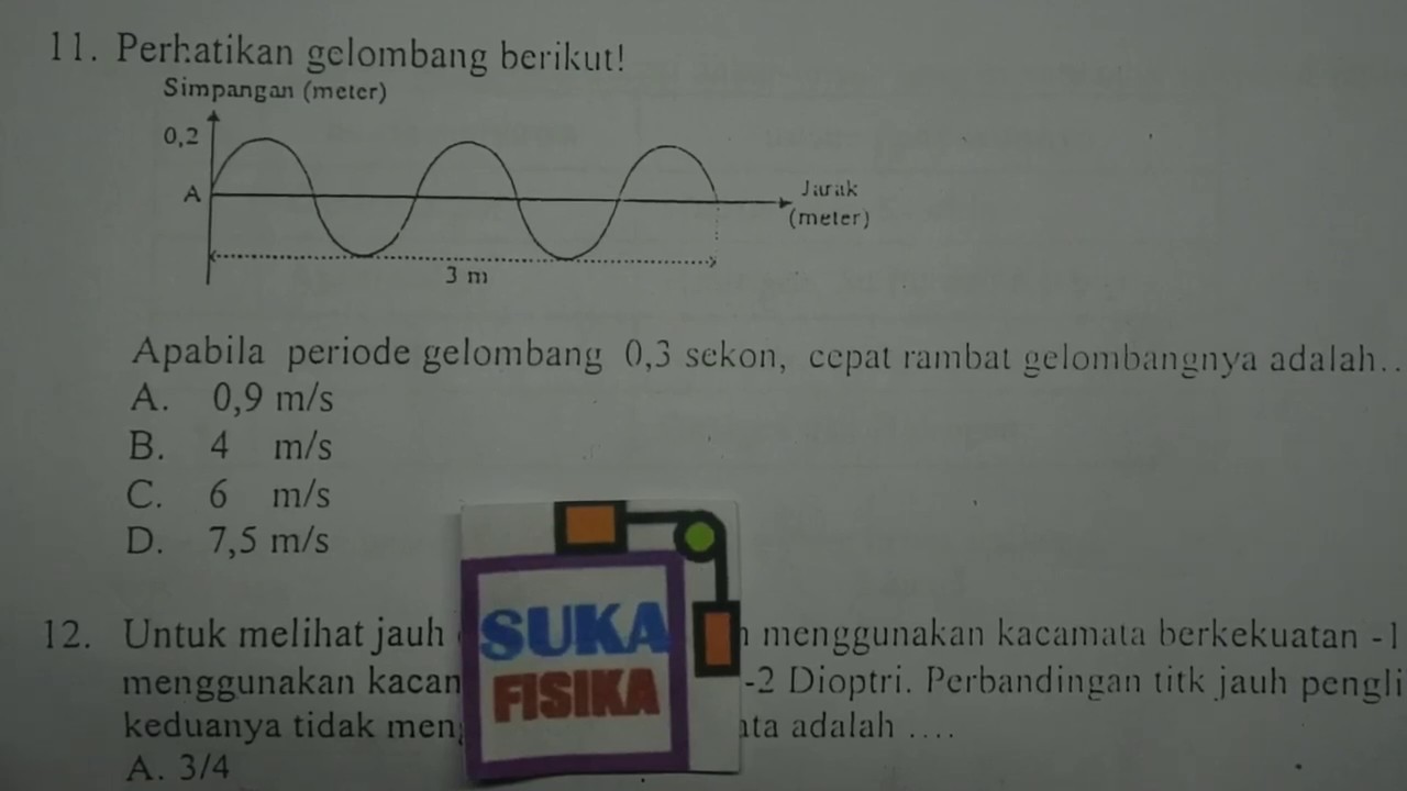 Detail Contoh Soal Frekuensi Gelombang Nomer 43