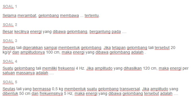 Detail Contoh Soal Frekuensi Gelombang Nomer 56