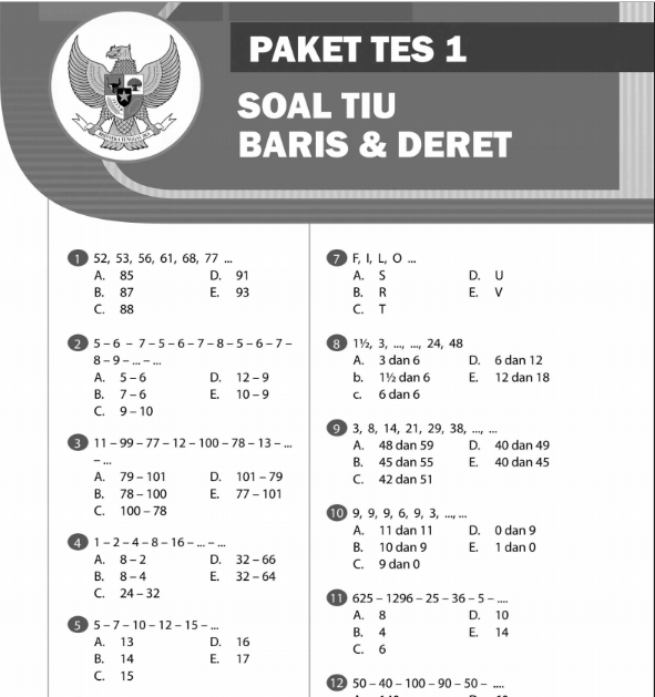 Detail Contoh Soal Gambar Cpns 2019 Nomer 13