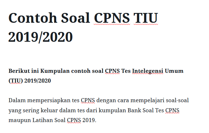 Detail Contoh Soal Gambar Cpns 2019 Nomer 15