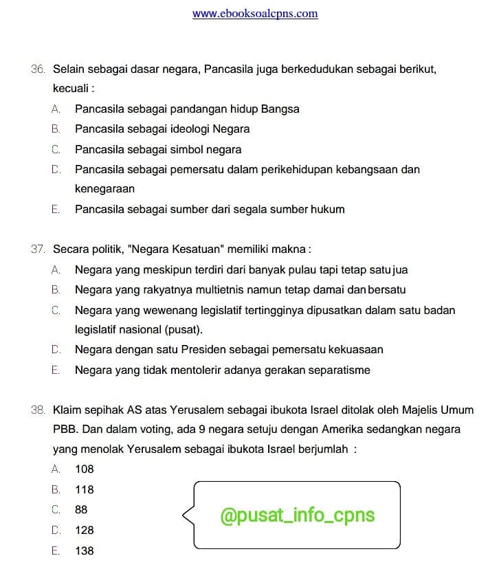 Detail Contoh Soal Gambar Cpns 2019 Nomer 58