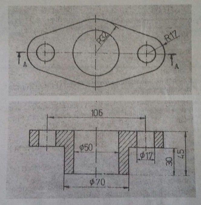 Detail Contoh Soal Gambar Teknik Nomer 26