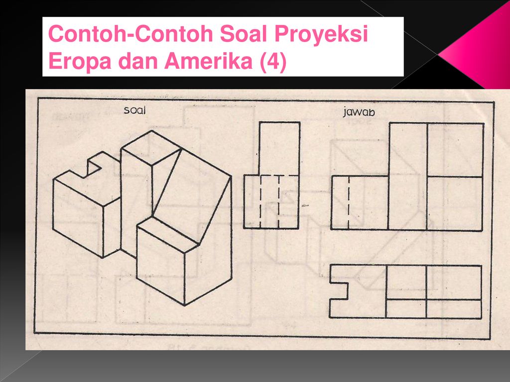 Detail Contoh Soal Gambar Teknik Nomer 41