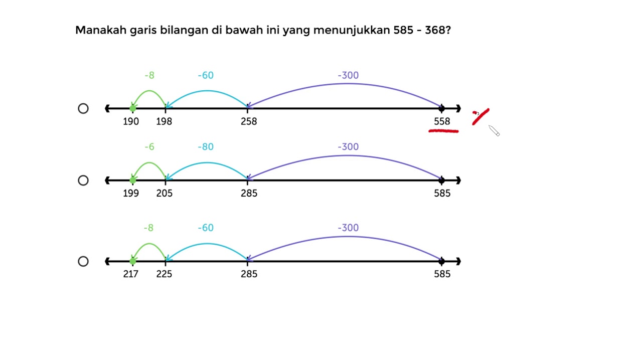 Detail Contoh Soal Garis Bilangan Nomer 56