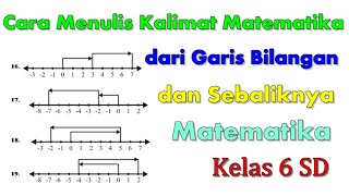 Detail Contoh Soal Garis Bilangan Kelas 6 Sd Nomer 7