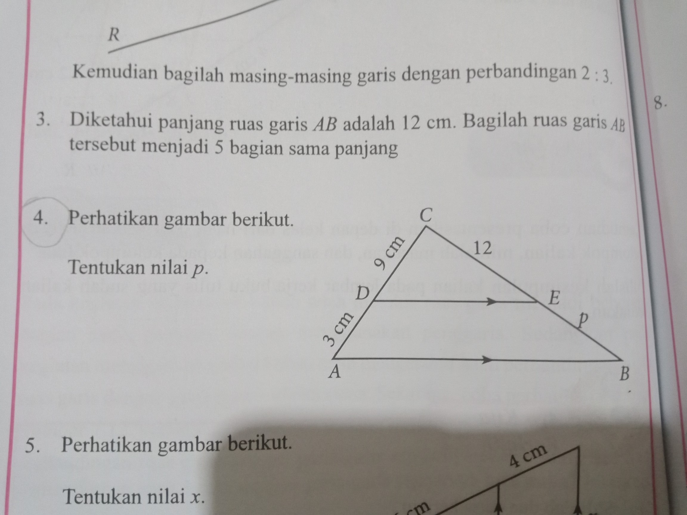 Detail Contoh Soal Garis Dan Sudut Kelas 7 Semester 2 Nomer 43