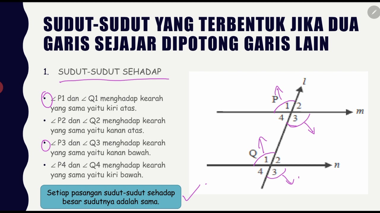 Detail Contoh Soal Garis Sejajar Nomer 15