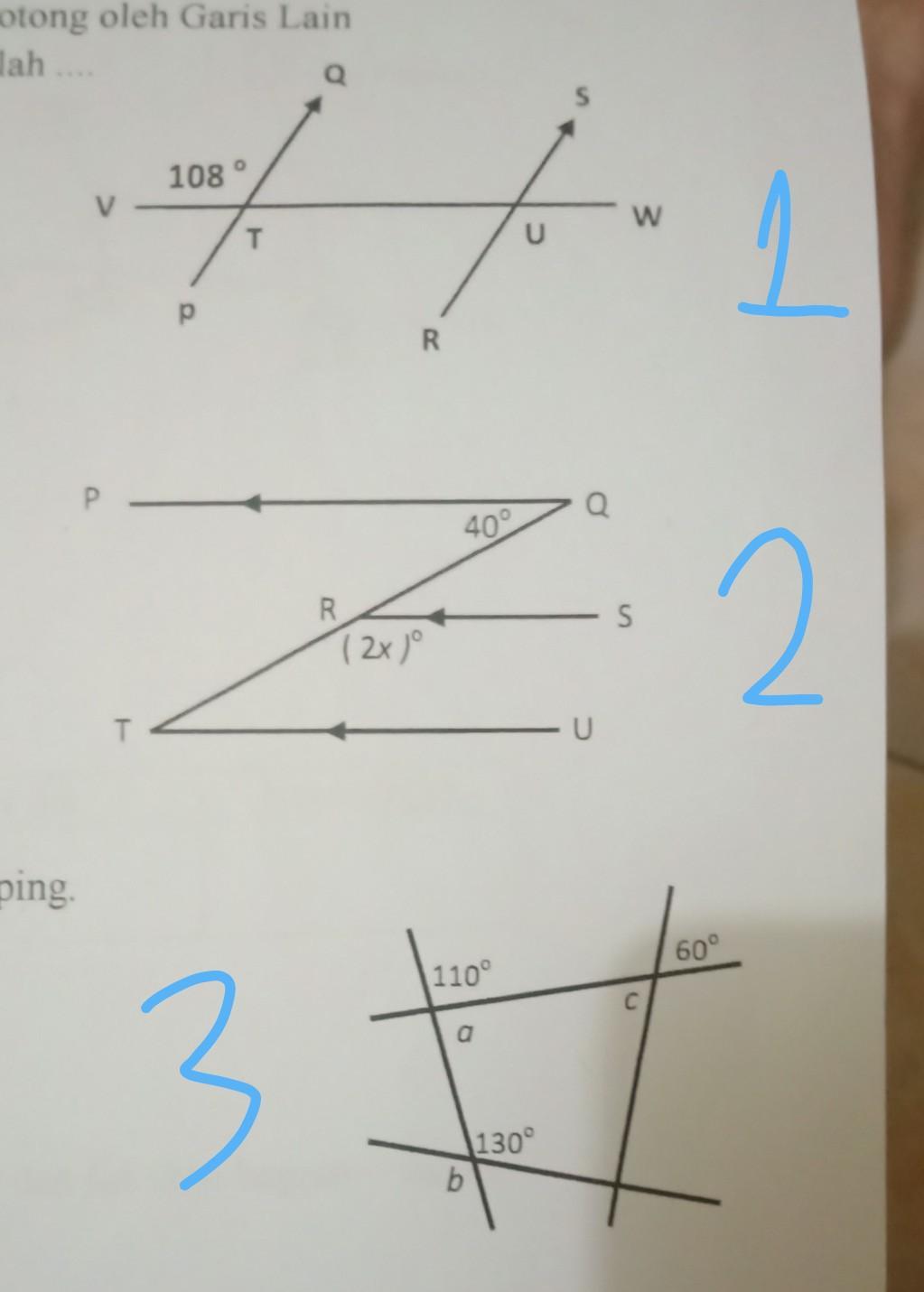 Detail Contoh Soal Garis Sejajar Nomer 38