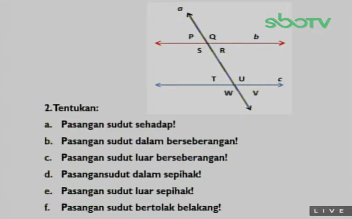 Detail Contoh Soal Garis Sejajar Nomer 47