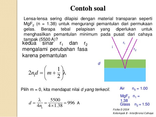 Detail Contoh Soal Gelombang Cahaya Nomer 23