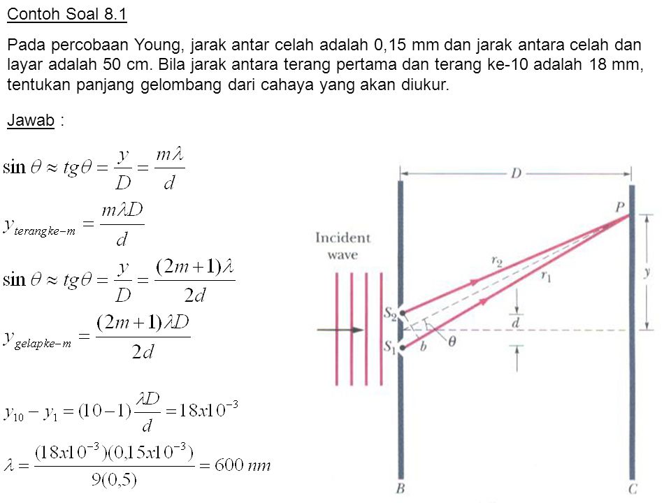 Detail Contoh Soal Gelombang Cahaya Nomer 31