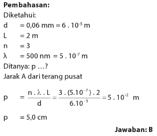 Detail Contoh Soal Gelombang Cahaya Nomer 7