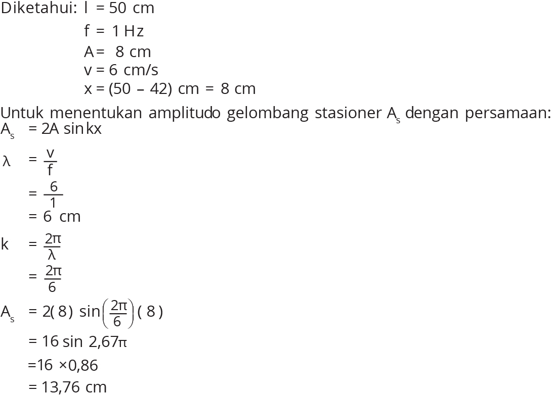 Detail Contoh Soal Gelombang Kelas 11 Nomer 15