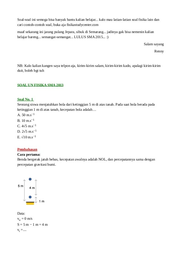 Detail Contoh Soal Gelombang Kelas 11 Nomer 53