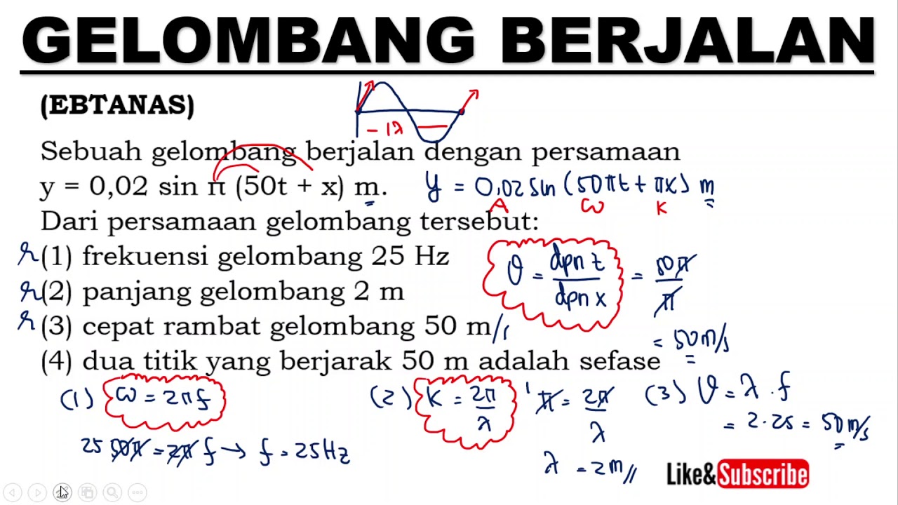 Detail Contoh Soal Gelombang Stasioner Nomer 35