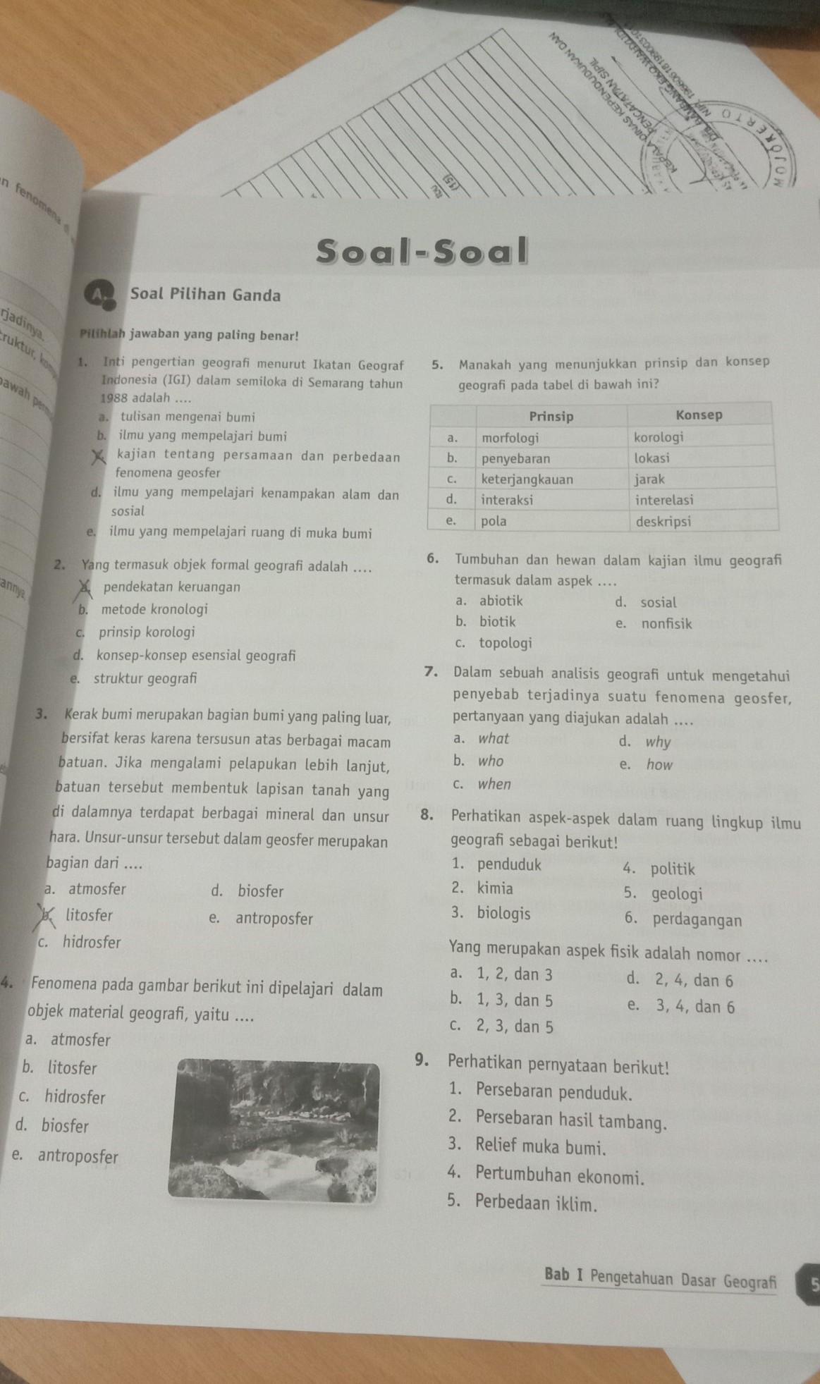 Detail Contoh Soal Geografi Nomer 19