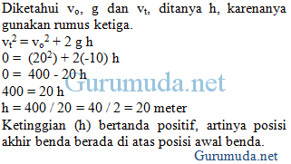 Detail Contoh Soal Gerak Nomer 23