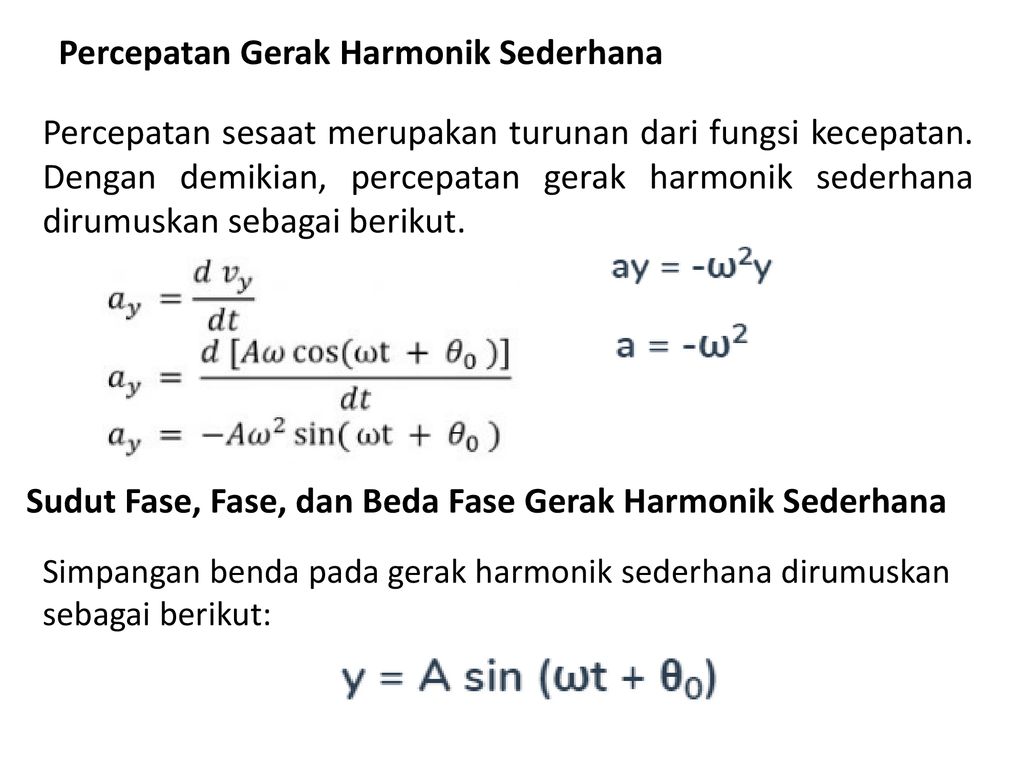 Detail Contoh Soal Gerak Harmonik Nomer 16